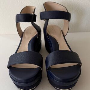 Elegant Navy Blue Cole Haan Women's Sandals
